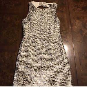 Banana republic multi print formal dress